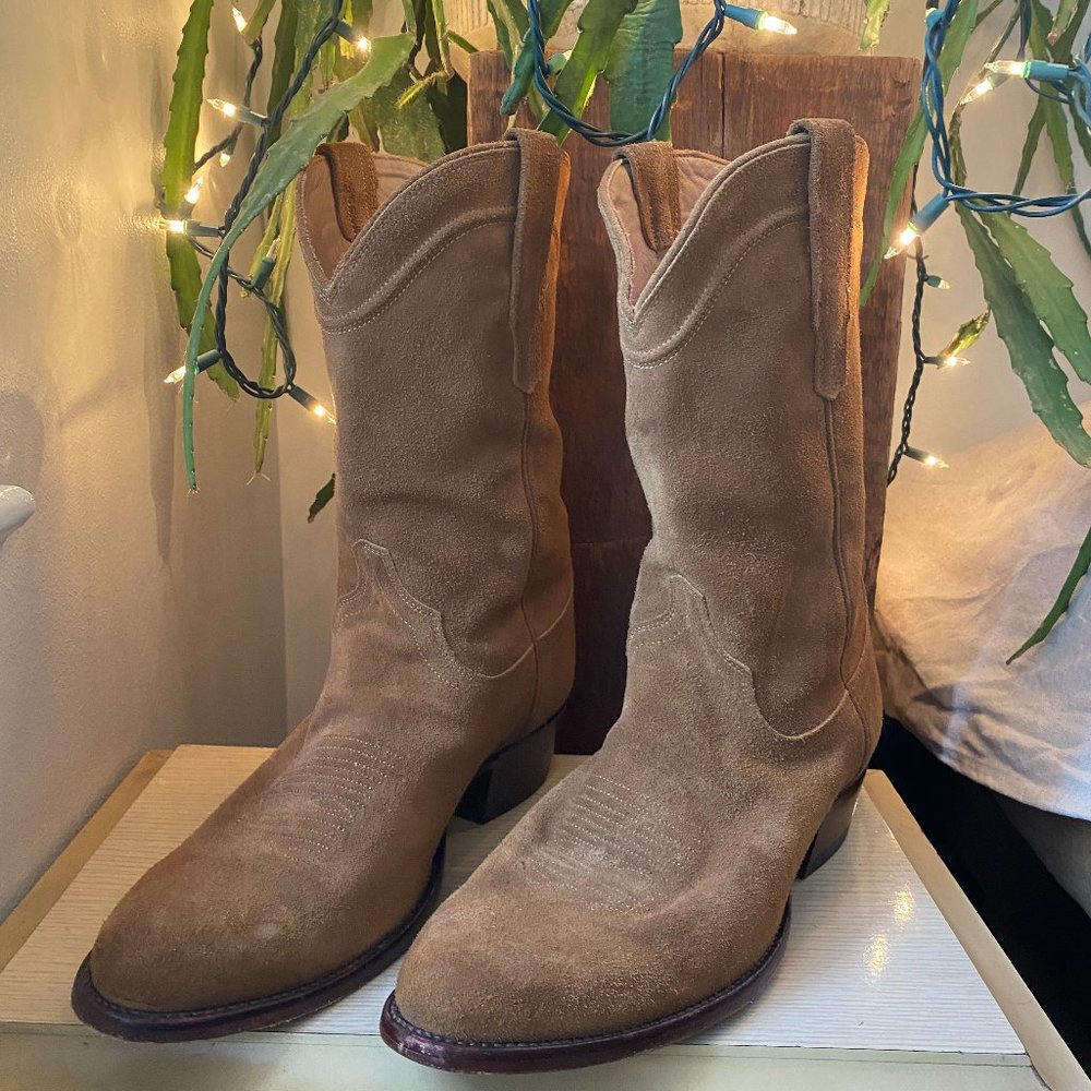 Tecovas - The Shane in Honey Suede - Size 12D